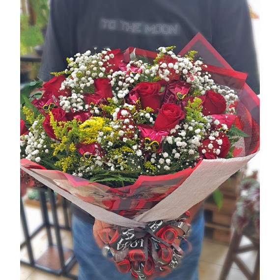 Buquê de Rosas e Sonho de Valsa